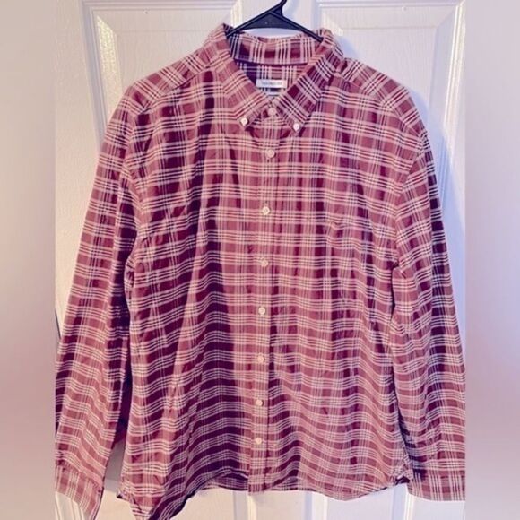 Jos A. Bank Tailored Fit Men's’ Long Sleeve Button Down Shirt - Size XL - Picture 1 of 5